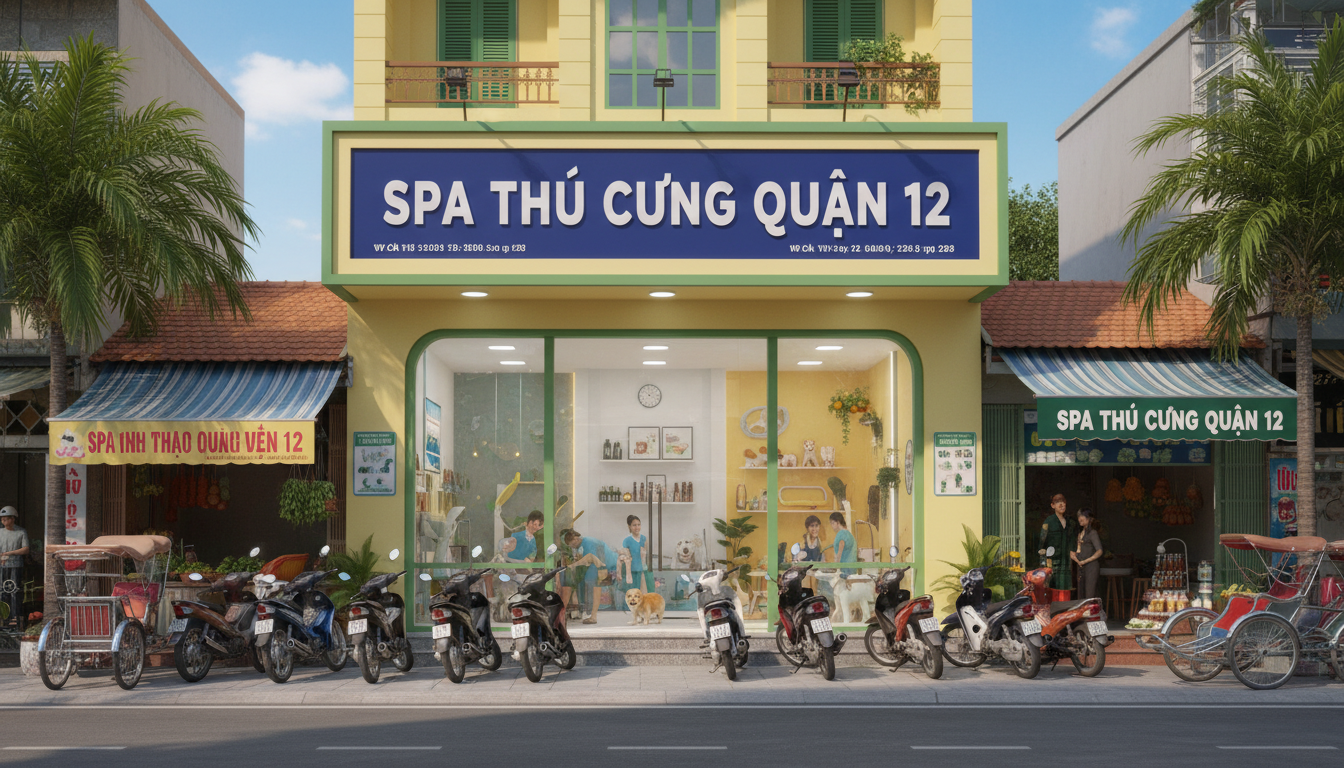 Spa Thú Cưng Quận 12